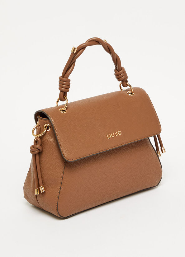 Liu Jo Eco-Friendly Handtasche Damen Braun | EMR-251804