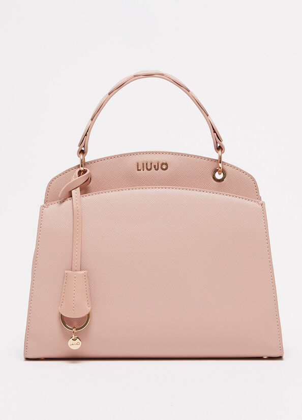 Liu Jo Eco-Friendly Handtasche Damen Rosa | TYN-107658