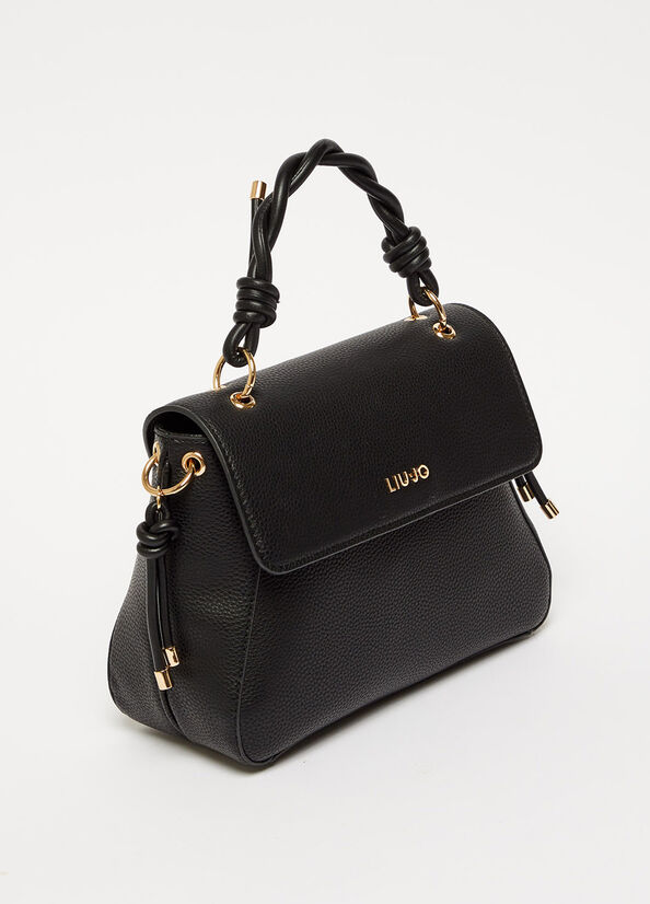 Liu Jo Eco-Friendly Handtasche Damen Schwarz | EHV-240135