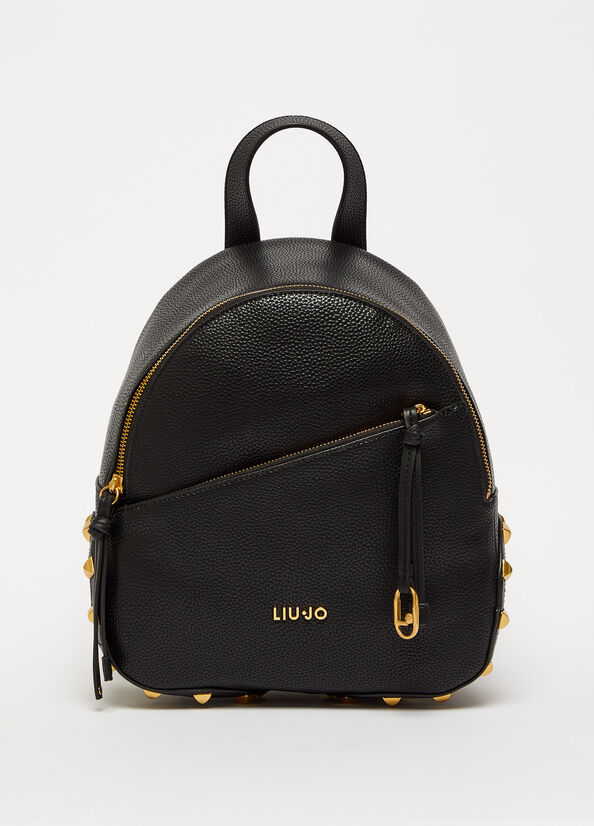 Liu Jo Eco-Friendly Rucksäcke Damen Schwarz | EJW-654792