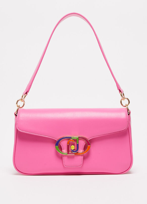 Liu Jo Eco-Friendly Shoulder crossbody taschen Damen Rosa | LFH-328906