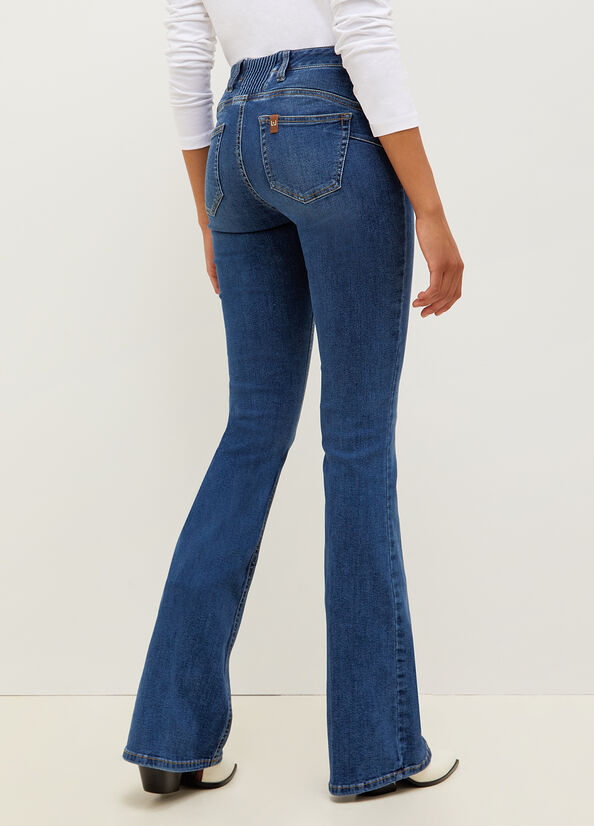 Liu Jo Eco-Friendly Straight Jeans Damen Blau | JEP-012487