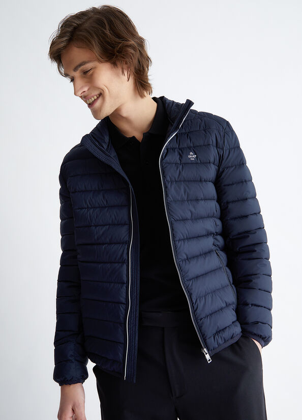 Liu Jo Gepolstert Jacke Herren Dunkelblau | NUQ-451326