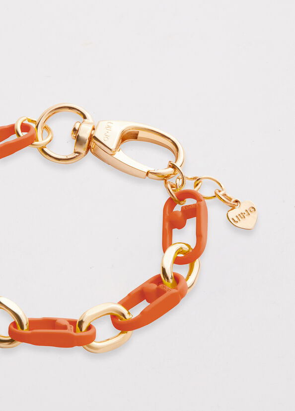 Liu Jo Monogram Bracelet Schmuck Damen Orange | MYS-689145