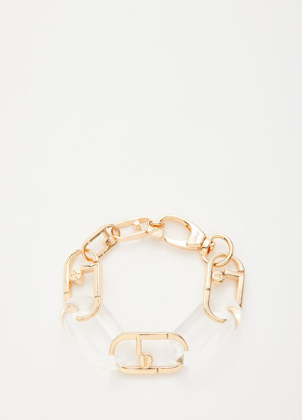 Liu Jo Monogram Bracelet Schmuck Damen Weiß | CHX-971548