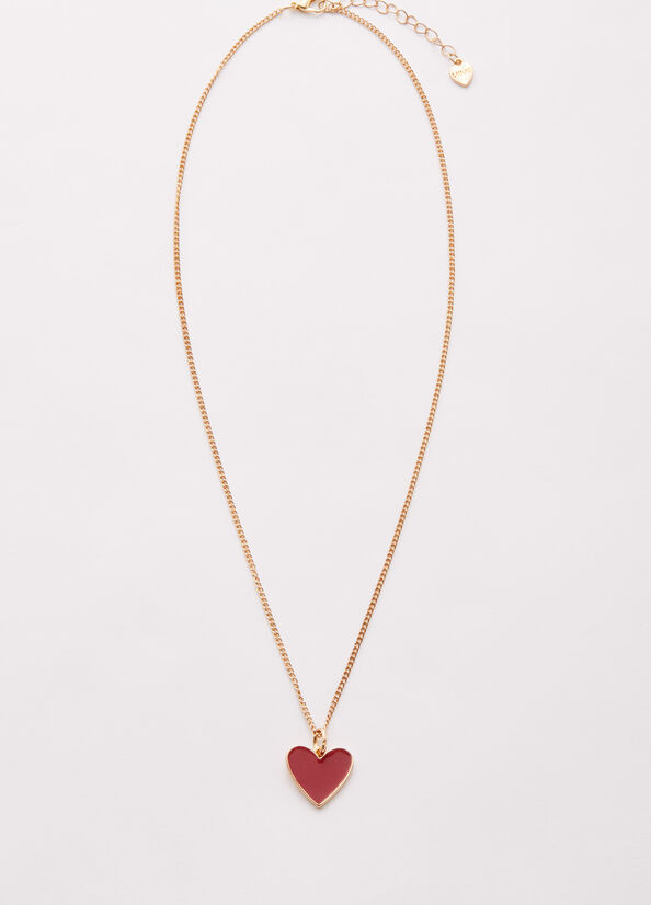 Liu Jo Necklace With Heart Schmuck Damen Rot | KWH-679834