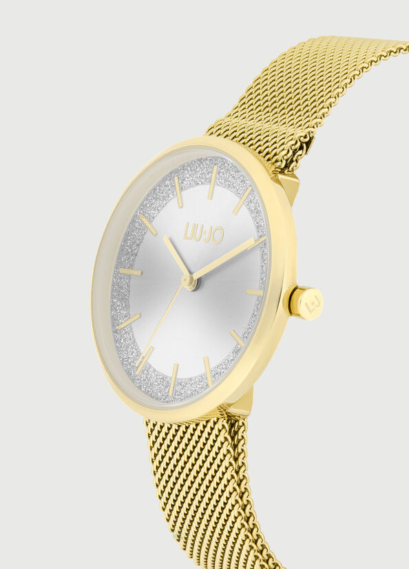 Liu Jo Steel Uhren Damen Gold | JMX-293786