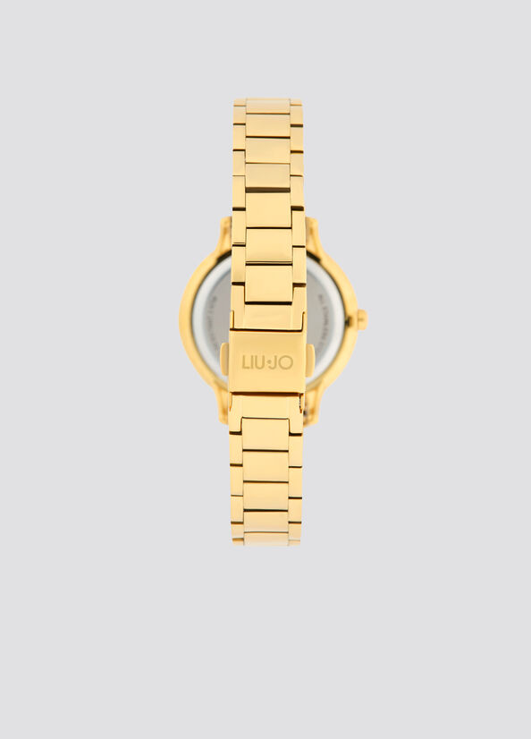 Liu Jo Steel Uhren Damen Gold | YMC-482735