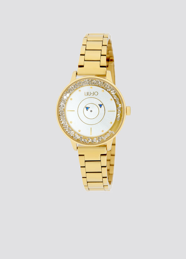 Liu Jo Steel Uhren Damen Gold | YMC-482735