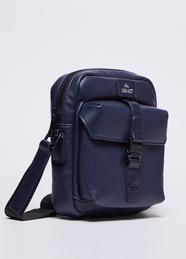 Liu Jo Uomo Tasche Herren Blau | PLN-852473