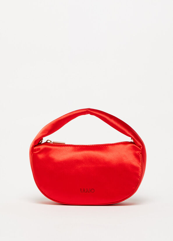 Liu Jo With Logo Handtasche Damen Koralle | PDB-784630