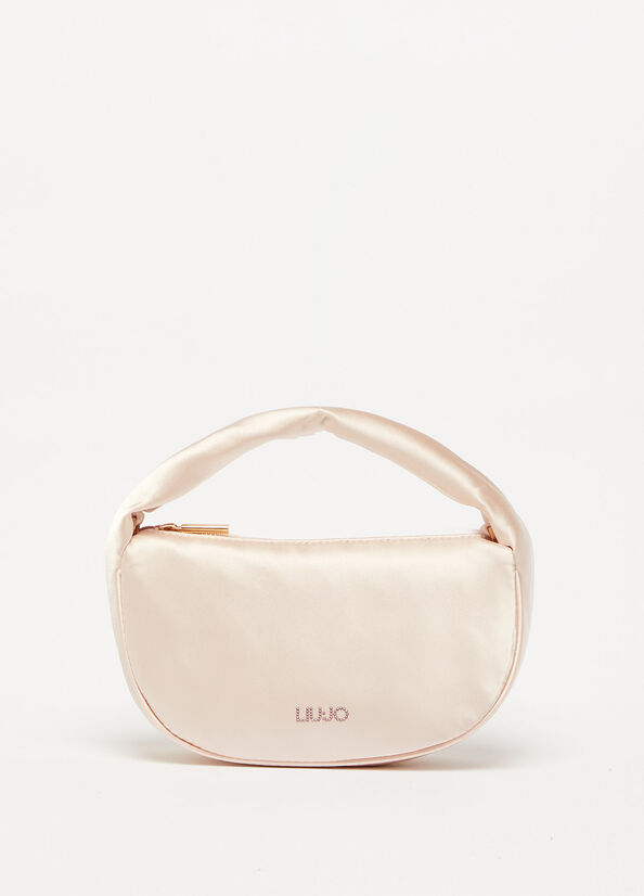 Liu Jo With Logo Handtasche Damen Rosa | WCE-640837