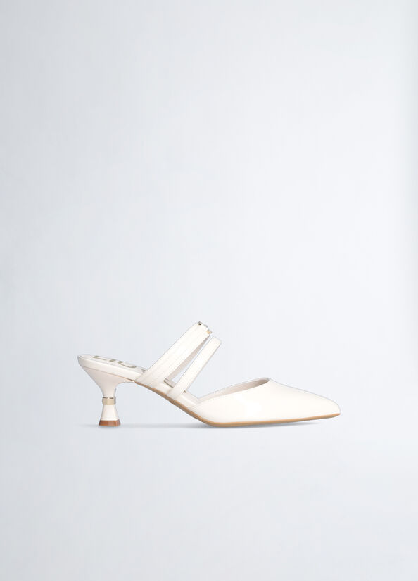 Liu Jo With Low Heel Sandalen Damen Weiß | DIO-972856