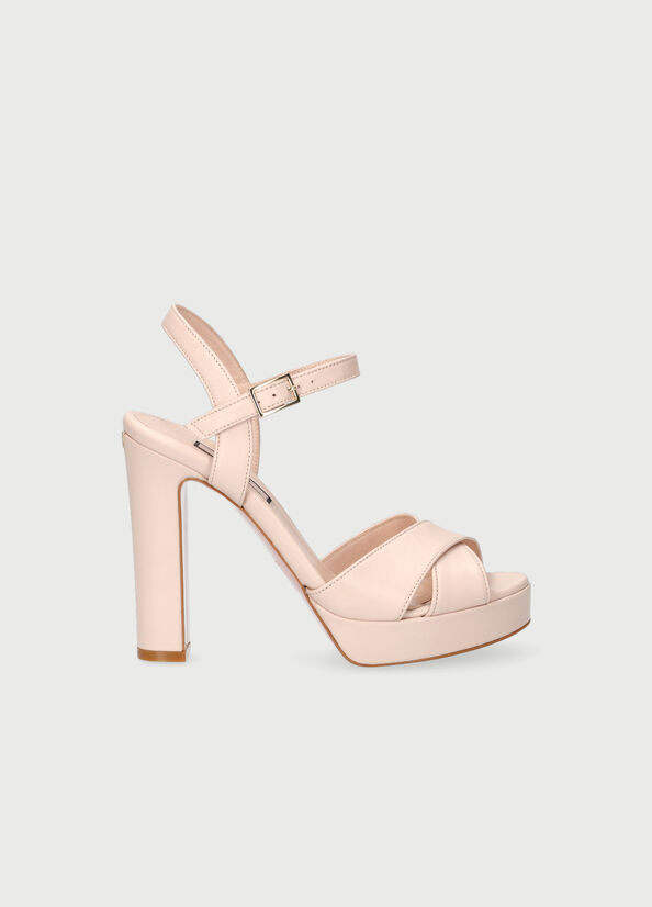 Liu Jo With Weite Heel Sandalen Damen Hellrosa | JDV-034978