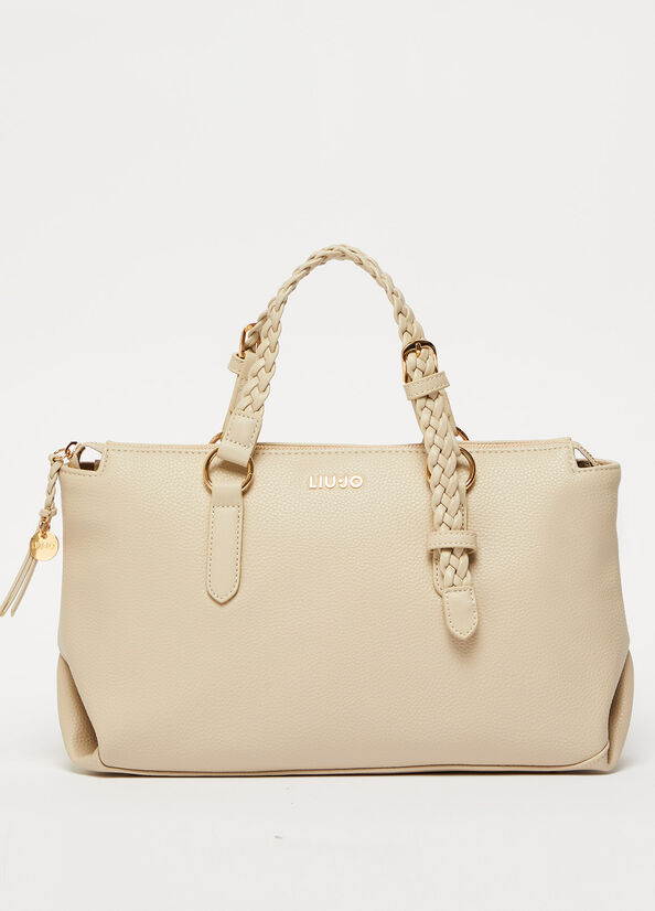 Liu Jo Eco-Friendly Handtasche Damen Beige | JER-418762