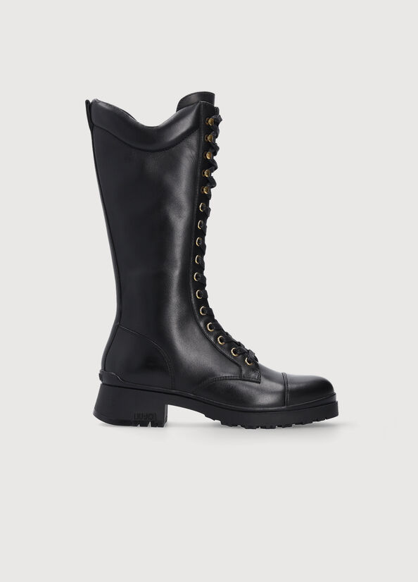 Liu Jo With Jewel Chain Stiefeletten Damen Schwarz | FWX-173024